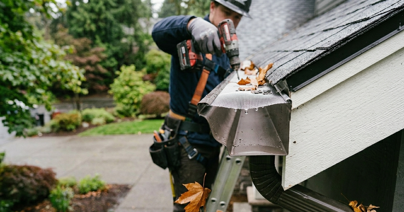 2 Rain Gutter Repair Experts
