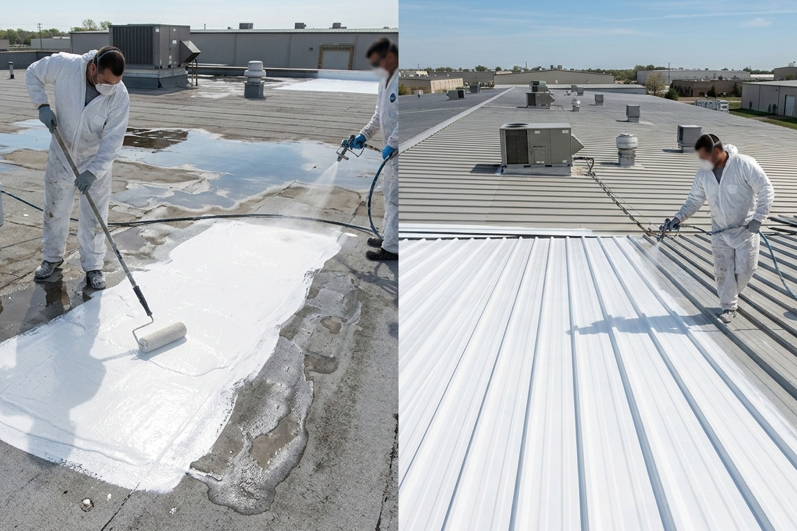 Reflective Cool Roof Coating 3