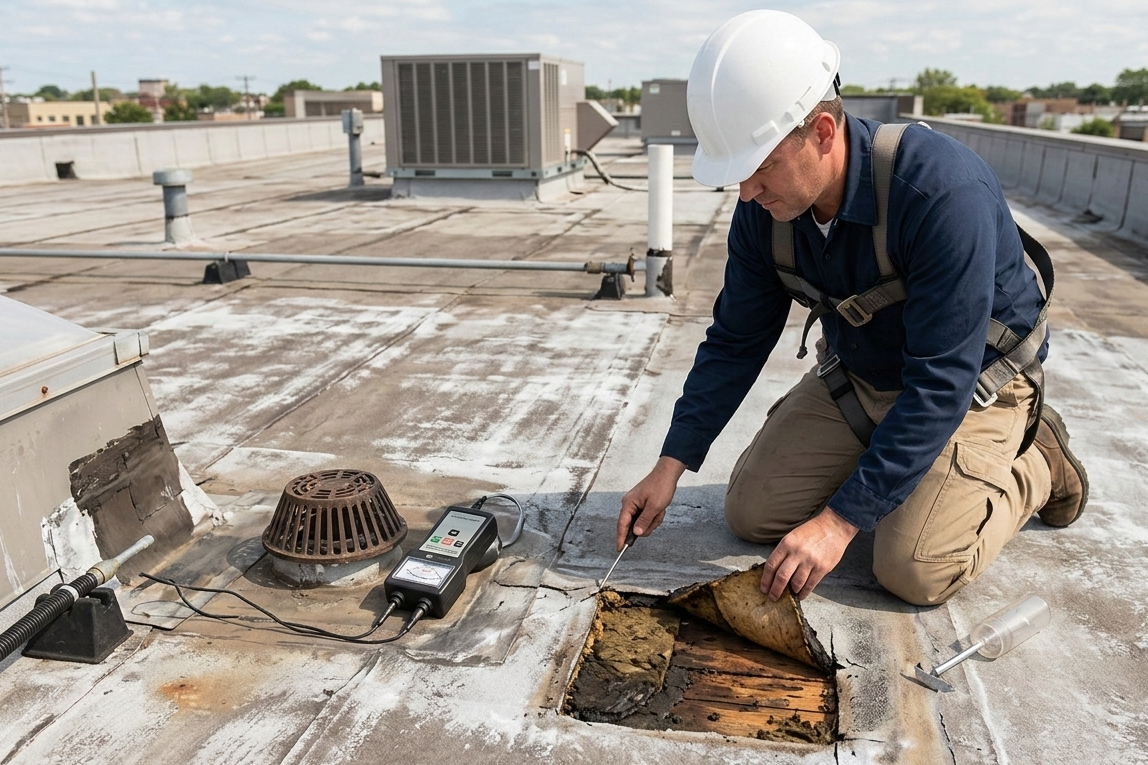 Restoring an Aging Roof Surface
