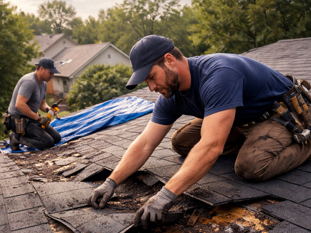 Storm Damage Roof Repair